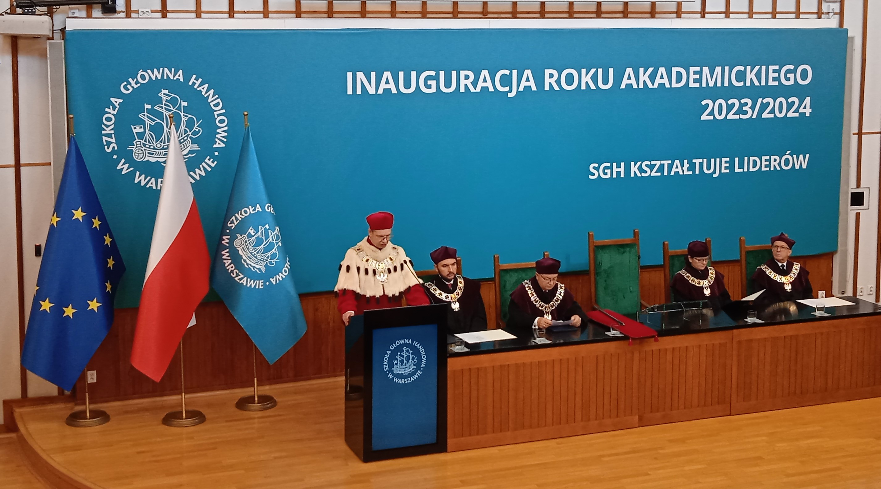 Inauguracja roku akademickiego w SGH 2023